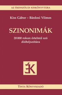 Kiss G. - Bárdosi V., Szinonimák